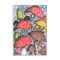 Stupell Industries Sketched Magical Mushrooms Wall Plaque, design by Cecilia Battaini